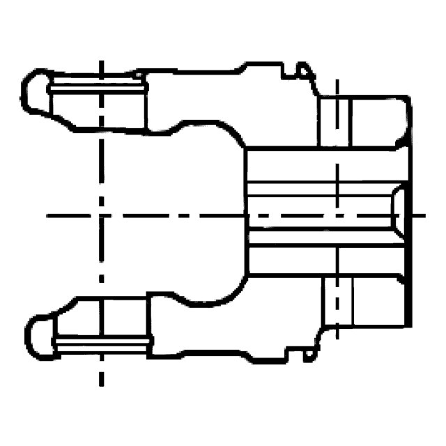 Machoire 30,2X79,4 Tube Quadrilobe SFT 50,2 référence fournisseur BYP204S56858